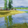 Lake Inlet Painting